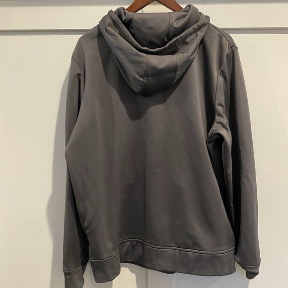 Under Armour Hoodie Men’s Large Grey Pullover 1/2 Zip Performance Fleece READ - Picture 6 of 13